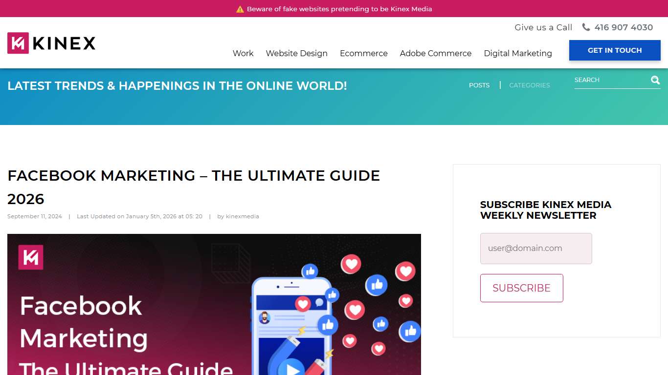 Facebook Marketing - The Ultimate Guide 2026