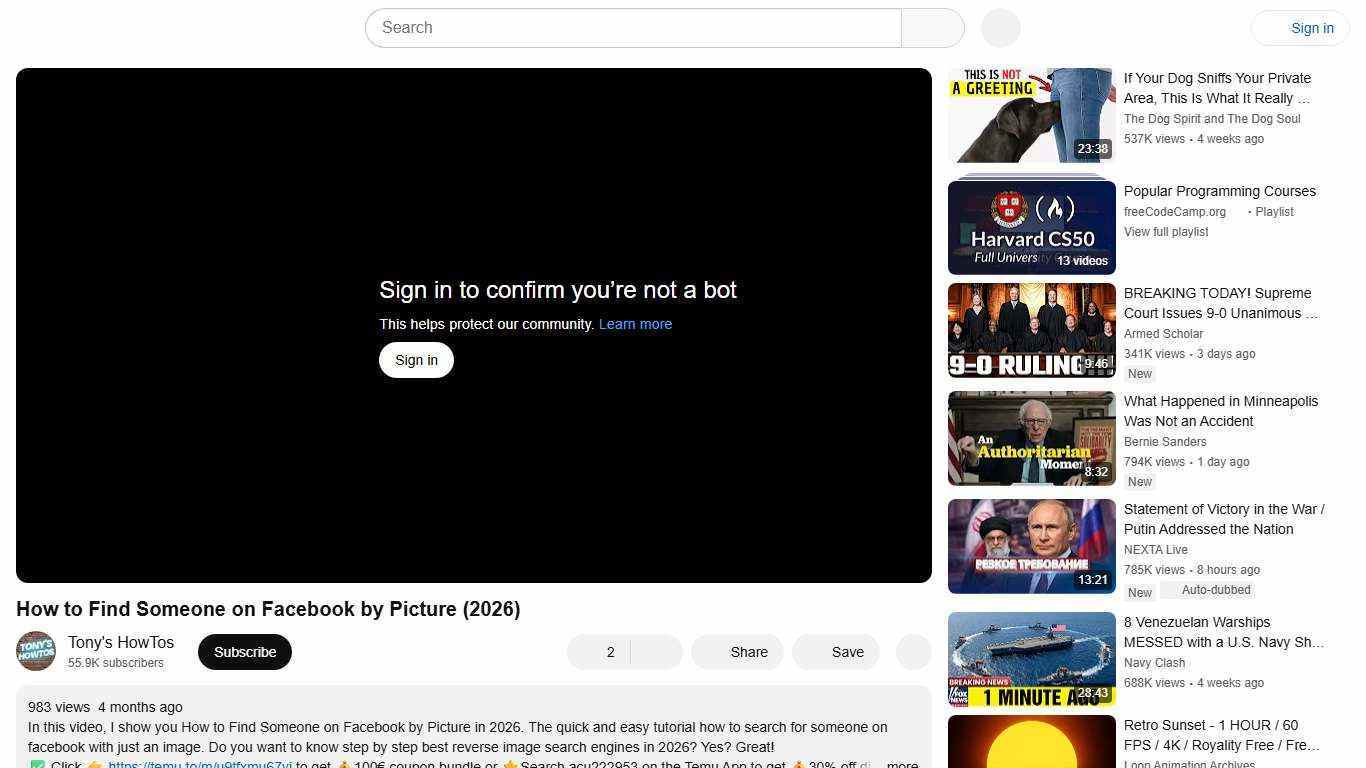 How to Find Someone on Facebook by Picture (2026) - YouTube